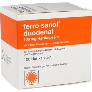 FERRO SANOL duodenal Hartkaps.m.msr.überz.Pell.