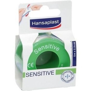 HANSAPLAST Fixierpfl.Sensitive 2,5 cmx5 m
