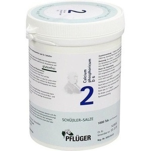 BIOCHEMIE Pflüger 2 Calcium phosphoricum D 6 Tabl.