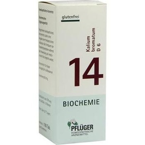 BIOCHEMIE Pflüger 14 Kalium bromatum D 6 Tabletten