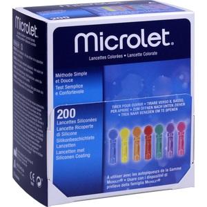 MICROLET Lanzetten farbig