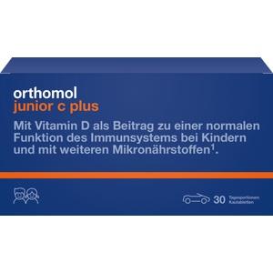 ORTHOMOL Junior C plus Kautabl.Waldfrucht