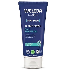 WELEDA for Men Active Fresh 3in1 Shower Gel