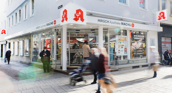 Hirsch Apotheke MACHE Reutlingen